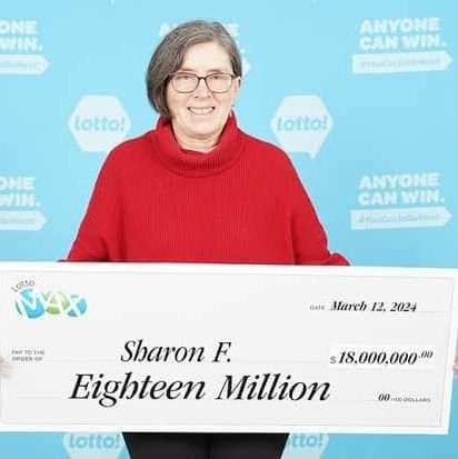 Sharon the Winner of the largest powerball jackpot lottery..$18million giving back to the society by paying credit cards debt,together we do good things🙏.Dm nw