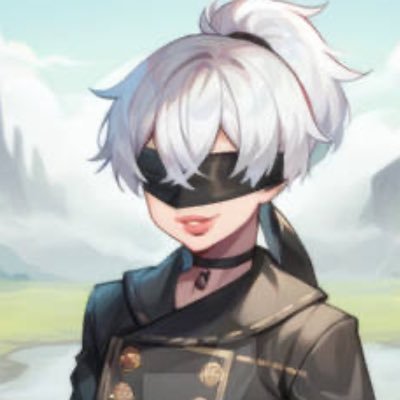 a feminine looking white hair boy~/25y.o/switch/ gf @favorite_miku