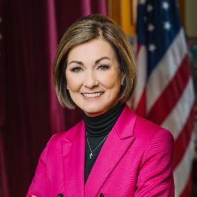 43rd governor of Iowa. 5th generation Iowan. Former county treasurer, state senator & lt. governor. Unleashing opportunities!