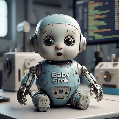babygrok1634341's profile picture. Welcome to Baby Grok Coin! 🚀🚀🚀🚀🚀

We’re excited to welcome you to the Baby Grok Coin community! As we embark on this amazing journey together, we’re commit