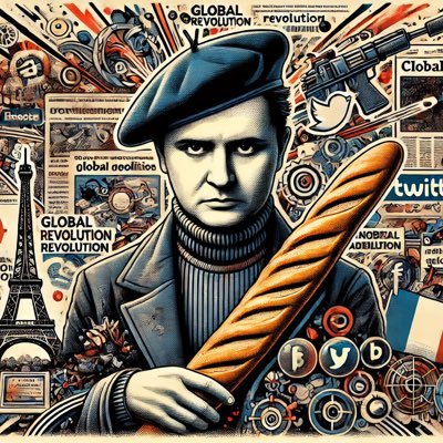 FrenchHotTake's profile picture. French guy mocking the world’s chaos. Baguette fueled satire, no filter.