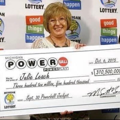 I'M Julie Leach the winner of $310.500.000 in a while I'M giving out $100,000 to my 1k friend😍