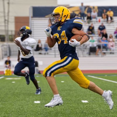 2 Sport Athlete, Portage Central High School 2028, 5”11 180 Pounds, 4.8 40 Yard Dash, 4.43 Shuttle
