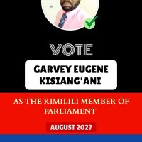 HON. GARVEY KISIANG'ANI (@garveykisianga1) 's Twitter Profile