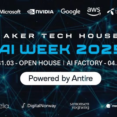 AIWEEK2025's profile picture. Explore the AI Computing & Agentic Systems transformation with Antire, Microsoft, NVIDIA, Google, AWS, Telenor, IBM, Oracle and more..