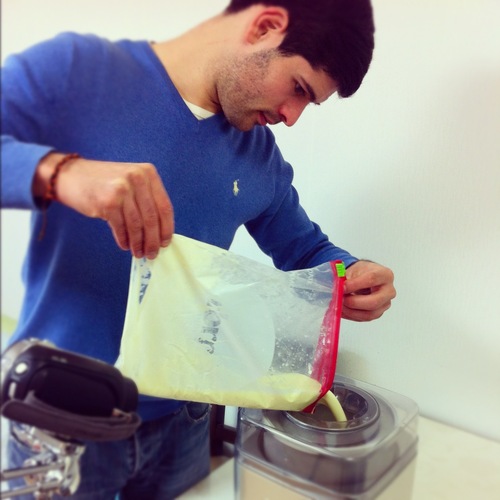 Using science to make really really good ice cream.