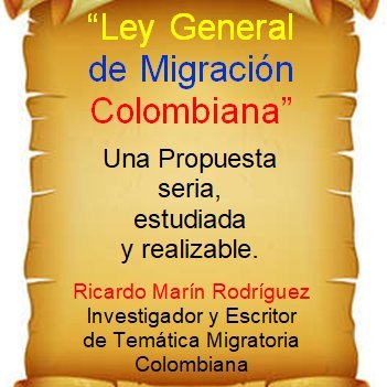 Investigador y escritor de Temática Migratoria colombiana. Creador de COLEXRET.
Candidato a la Cámara por los colombianos en el exterior en 2026.