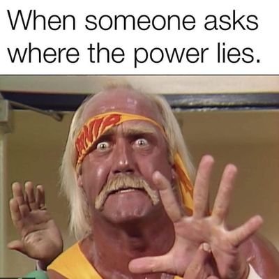 Everything is out of hand and crazy. It's time for an injection of Hulkamania Brother!