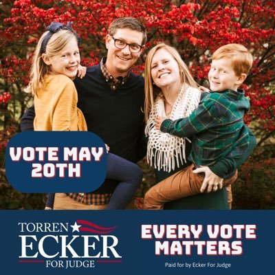 Father, Husband, Candidate for Judge of Adams County #JudgeEcker