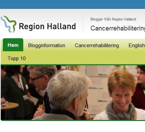 Projekt kring sjukhusövergripande cancerrehabilitering vid HSH. Twittrar kring projektet och ämnet cancerrehabilitering.