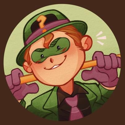 Professor0Fresh's profile picture. they/them • 22 • Riddler enjoyer 💚 • proshippers, terfs etc. DNI!! • 🇩🇪 | If you wanna see my ART: @/professor-fresh.bsky.social | pfp: @/Snoocupz !