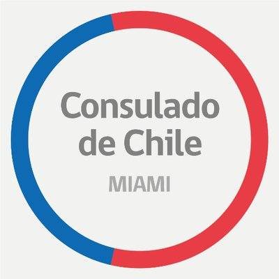 Cuenta Oficial del Consulado General de Chile en Miami, Florida.