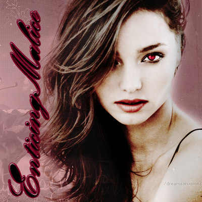 EnticingMalice's profile picture. The wickedly appealing song of blood lust echoes, its song as enticing as the allure I hold. Only deceit lies within the hate filled depths of my crimson stare.