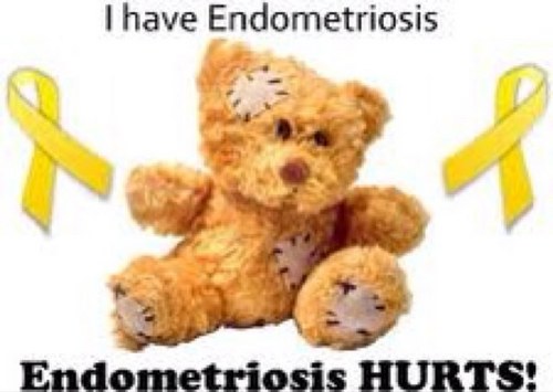 I hate endometriosis!! ugh it just need to go away. Granted, it isnt the worst thing in the world. I will be gratful for that. Find a CURE!