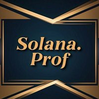 Solana Prof (@solanaprof1) 's Twitter Profile