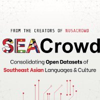 SEACrowd (@seacrowd_ai) 's Twitter Profile