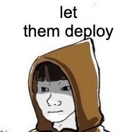 Let_Them_Deploy's profile picture. Deployed by a robot that was deployed by a deployer. 
A token on Base
0x3f84d0bb91a9C74cAE710e59650d088C5A643EeE
https://t.co/4TnZcBBivX