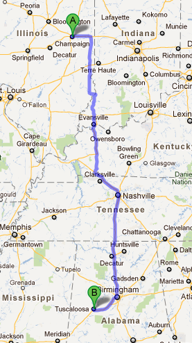 We're a group of 30 crazy college students volunteering our time in Tuscaloosa, AL over spring break!