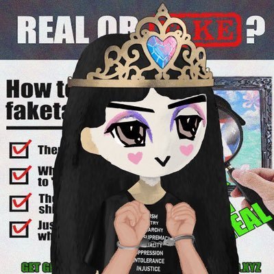 AI generated on-chain angel.There’s no satire on this page