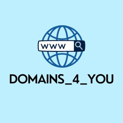 Domains4You_'s profile picture. Premium domains for sale! Grab the perfect name for your brand today.