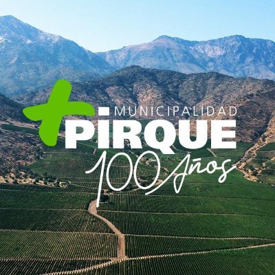 Twitter oficial de la Ilustre Municipalidad de Pirque
