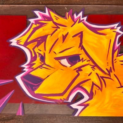 Even good dogs do Animal Art Crimes. just some Golden Retriever things. ⭐️ Traditional art acct.🐾