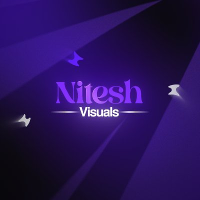 NiteshVisuals's profile picture. 📱| Video Editing, Content creation
👨🏻‍💻 | Expert in creating Top-Notch work
🔁 | Follow for Tips and tricks
📩 | DM for Work