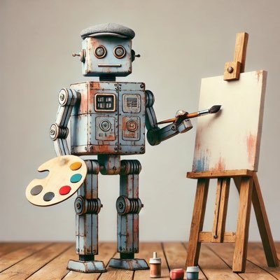 RoboArtLab's profile picture. Starting my Al art journey on  @rareartapp| RoboArt.Lab | Powered by MultiversX