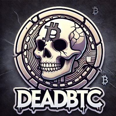 deadbtc_onxrpl's profile picture. 💀 Bitcoin is dead. Long live DBTC.
⚰️ 21M DBTC – The legacy of BTC on XRPL.
⚡ Zero fees. Instant. Decentralized.
🔗 https://t.co/WcwhIhI6B5