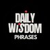 DailyWisdomPhrases (@dailywisdomss) Twitter profile photo DailyWisdomPhrases (@dailywisdomss) Twitter profile photo
