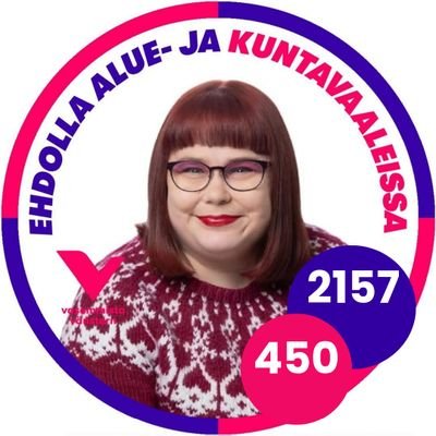 kunta- ja aluevaravaltuutettu #Vasemmisto, puolue- ja kirkkovaltuutettu, FM, Uudenmaan vas vpj, alue- ja kuntavaaliehdokas