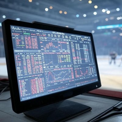 Talking about sports, mostly hockey and baseball. Interested in stats and the analytical side of the game.