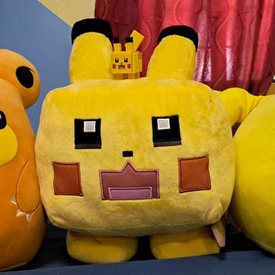 Spam account, primarily plushies! Pokémon Quest Pikachu is my favorite thing to exist!
Main: @chufflepop
🐆I play King Tekken and I'm proud of it🐆