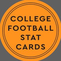 CollegeFootballStatCards (@cfbstatcards) 's Twitter Profile