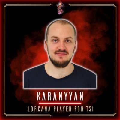 karanyyan's profile picture. Lorcana Player @Eclypse_Lorcana @MulliganTv | Board games addict | Co-créateur de Ludopuncheurs | Handball 🤾‍♂️| Top 32 Angers 2025/Finaliste MC12