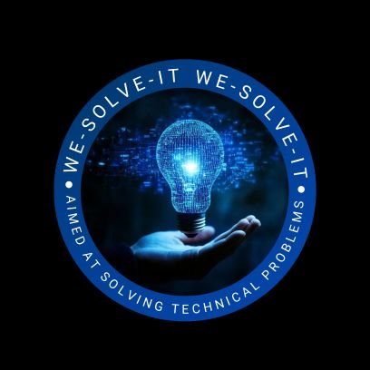 WESOLVEIT19559's profile picture. We Aim at Solving Technical Problems and Ensuring we meet our customers needs.