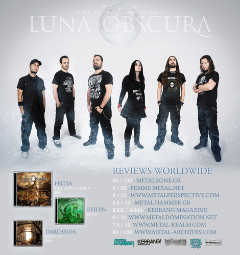 LUNA OBSCURA's Official Twitter Page! Welcome to the dance of forsaken souls..