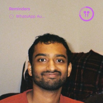saiakhilpulikam's profile picture. still don’t know how to use this

alum @WashU, @apple, @linkedin, @nasajpl, @NFW_Tech