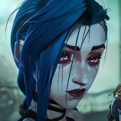 Daily images of Jinx/Powder from Arcane and League of Legends!