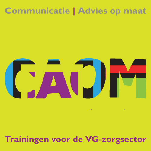 CAOMnl's profile picture. CAOM biedt trainingen en andere diensten voor de VG-zorgsector op het gebied van communicatie met mensen met beperkingen