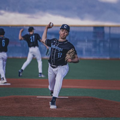 DominicTiberi35's profile picture. RHP || Class of 2026 || 3.6 Unweighted GPA || 4.07 Weighted GPA || 3.9 Core GPA || 6’3 210 lbs || Centennial HS || 702-755-2568