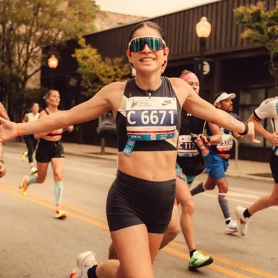Either running code or running marathons, but always running