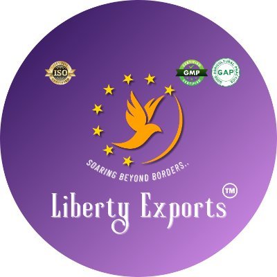 LibertyExports's profile picture. Soaring Beyond  Borders...

Bringing India's finest fruits, vegetables, spices & cereals to global markets. 

Certified Exporter | Quality Guaranteed