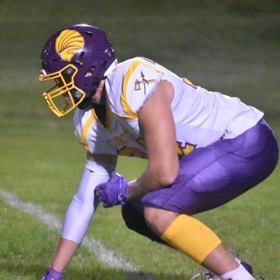 Ethan_Brinkmann's profile picture. |Carlyle High School 🏈⚾️🏀| |6’4| TE DE FB | Bench: 300, Squat: 455 | 6’7” Wingspan || GPA 3.85 | NCAA ID 2405316989