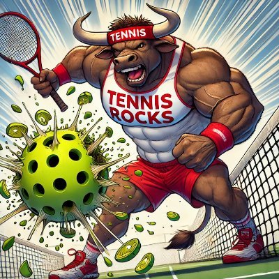$PickleBully is HERE! 🪙🐂🥊 The #1 TENNIS CRYPTO! 🎾🎾 Pickleball = Giant, Slow Ping Pong With Bumper Lanes! 🚧🏓😆 Join Us! 🔥🔥#PickleBully #TennisRocks