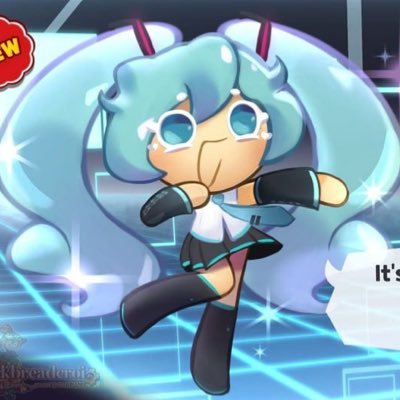 AddMikuToCRK's profile picture. this account will post daily till hatsune miku is added to cookie run kingdom or till the death of the person running it whichever comes first