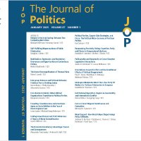 Journal of Politics @jop@sciences.social (@the_jop) 's Twitter Profile Photo Journal of Politics @jop@sciences.social (@the_jop) 's Twitter Profile Photo