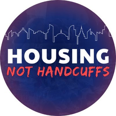The solution to homelessness is housing and care, not handcuffs. A campaign by @homeless_law.