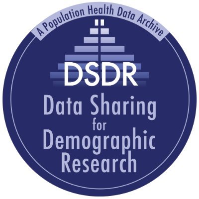 Data Sharing for Demographic Research (DSDR) disseminates, archives, & preserves research data for population health research. DSDR is funded by NICHD.