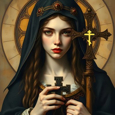 Orthodoxblossom's profile picture. Truth Seeker and Advocate for my people. white is a BEAUTIFUL 🤍, ☦️| 💗 Husband  @_OrthodoxKnight